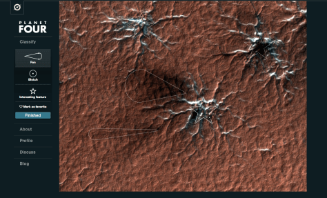 Classifying fans on Planet Four